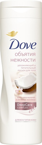 Лосьйон для тіла Dove Обійми ніжності, 250 мл - Pampik