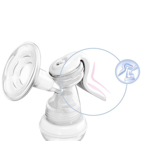 Механический молокоотсос Chicco Natural Feeling (05740.10) - Pampik - 4