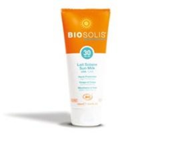 Сонцезахисне молочко для обличчя і тіла Biosolis SPF 30, 100 мл - Pampik