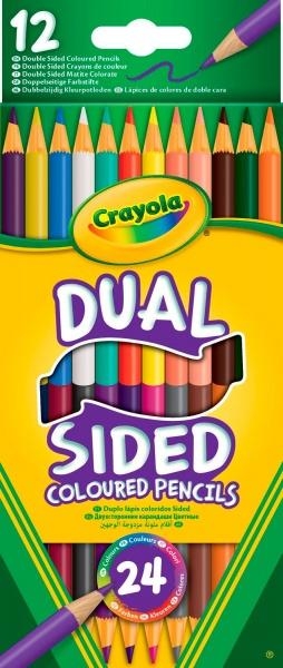 

Набор карандашей двухсторонних Crayola, 12 шт