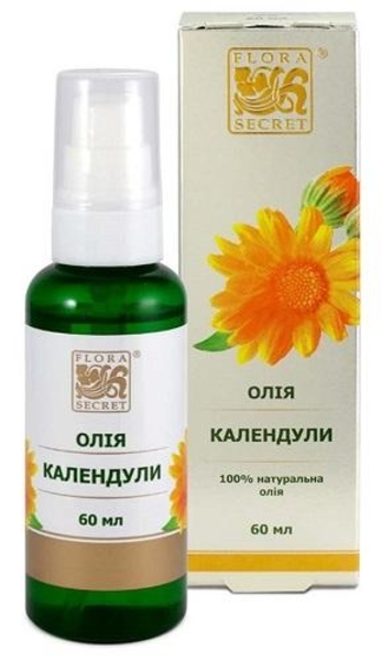 Рослинна олія Flora Secret Календули, 60 мл - Pampik