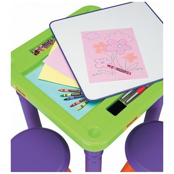 Стол + 2 стула Grow’n Up, зеленый (5006) - Pampik - 3