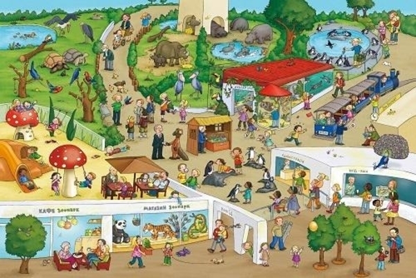 Книга Зоопарк. Віммельбух (російська) - Pampik - 3