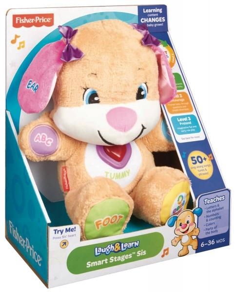 Розвиваюча іграшка Fisher-Price Smart Stages Сестричка розумного цуценя (рус.) CJY86 - Pampik - 5