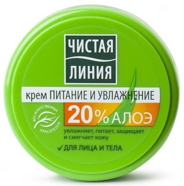 Крем для обличчя і тіла Чиста Лінія Живлення і зволоження, 50 мл - Pampik