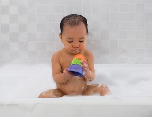 Іграшка для ванної Playgro Черепашка з друзями (15410) - Pampik - 4