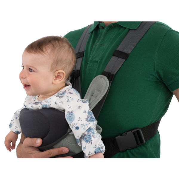 Нагрудна сумка Chicco Go Baby, сірий (79401.77) - Pampik - 4