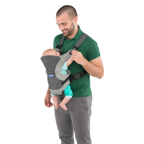 Нагрудна сумка Chicco Go Baby, сірий (79401.77) - Pampik