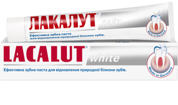 

Зубная паста Lacalut White, 50 мл