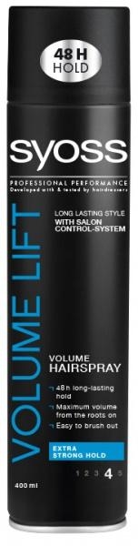 Лак для волосся Syoss Volume Lift, максимальний об'єм екстрасильної фіксації, 400 мл - Pampik - 2