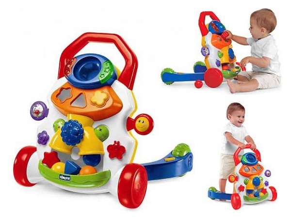 Ігровий розвиваючий ходунки-центр Chicco перші кроки - Pampik - 3