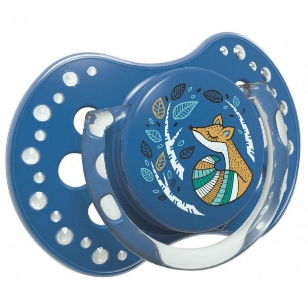 Силіконова динамічна пустушка Lovi Folky, 6-18 міс., 2 шт. (22 / 843boy) - Pampik - 2