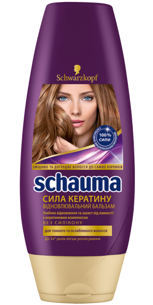 Бальзам Schauma Сила кератину, 200 мл - Pampik