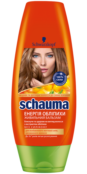 Бальзам Schauma Енергія обліпихи, 200 мл - Pampik