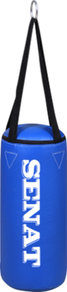 Мешок боксерский Senat, ПВХ, синий, 50х22 - Pampik