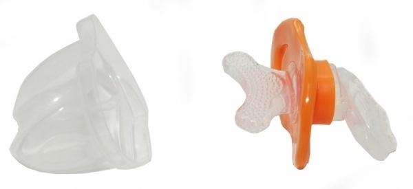 Прорізувач-масажер Baby Team, помаранчевий (4002) - Pampik - 3