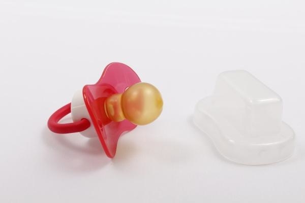 Пустушка Lindo латексна кругла для сну з ковпачком, в асортименті, 12+ - Pampik - 5