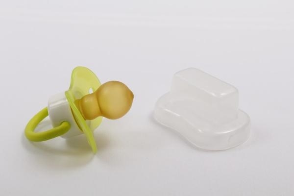 Пустушка Lindo латексна кругла для сну з ковпачком, в асортименті, 12+ - Pampik - 7