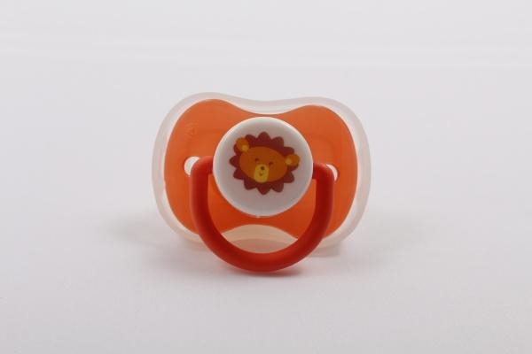 Пустушка Lindo латексна кругла для сну з ковпачком, в асортименті, 12+ - Pampik - 4