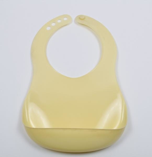 Слинявчик Lindo з кишенею на застібці, бежевий (Ф 932) - Pampik