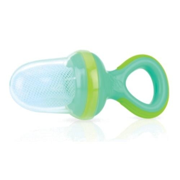 Ниблер Nuby с защитным колпачком, зеленый (5397blu) - Pampik
