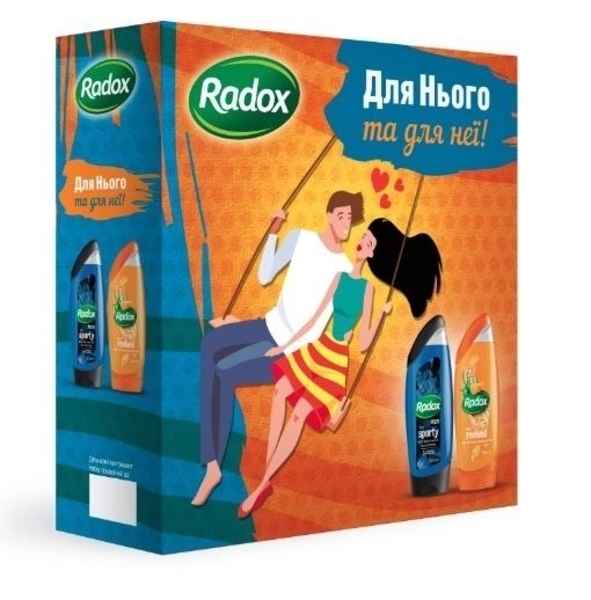Подарунковий набір Radox Для нього та для неї - Pampik
