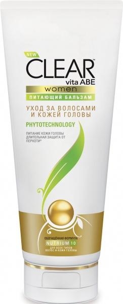 Бальзам-ополаскиватель Clear Фитотехнология, 180 мл - Pampik