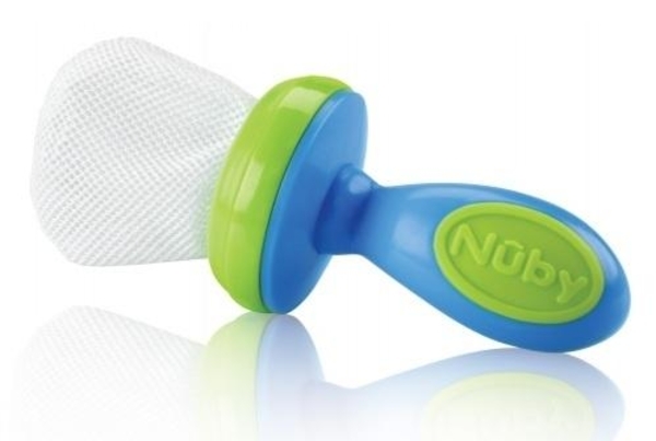 Ніблер Nuby із захисним ковпачком, синій (67942blugrn) - Pampik