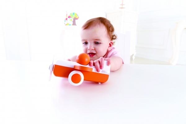 Cамолетік Hape, помаранчевий (E0065) - Pampik - 3