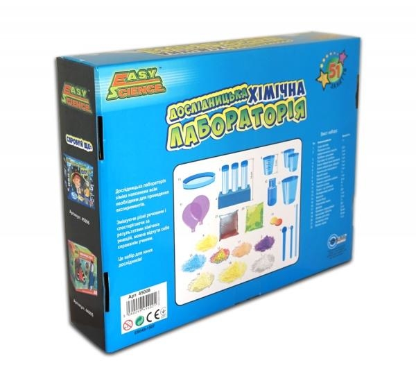 Набір Easy Science дослідницька хімічна лабораторія, укр. мова (45008) - Pampik - 4