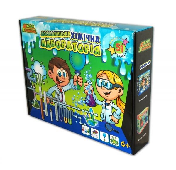 Набір Easy Science дослідницька хімічна лабораторія, укр. мова (45008) - Pampik - 2