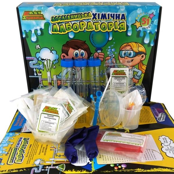 Набір Easy Science дослідницька хімічна лабораторія, укр. мова (45008) - Pampik - 6