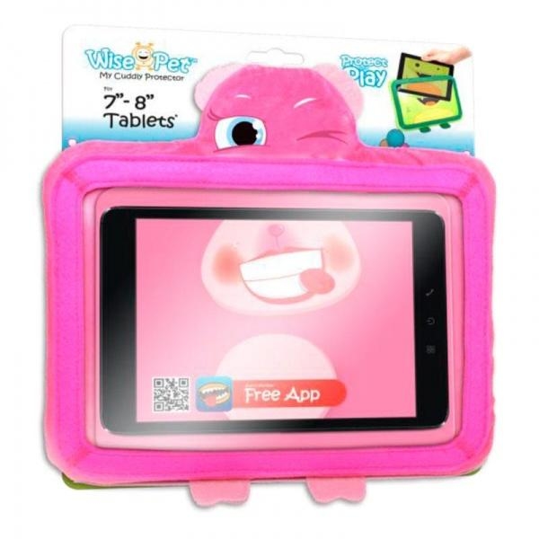 М'який чохол для планшетів Wise-Pet Мавпочка Роузі, 7-8 дюймів, в блістері - Pampik