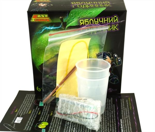 Набір Easy Science Яблучні годинник, укр. мова (45028) - Pampik - 4