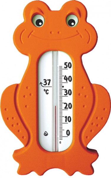 Термометр для ванної Склоприлад Сувенір В-3, помаранчевий (300150) - Pampik