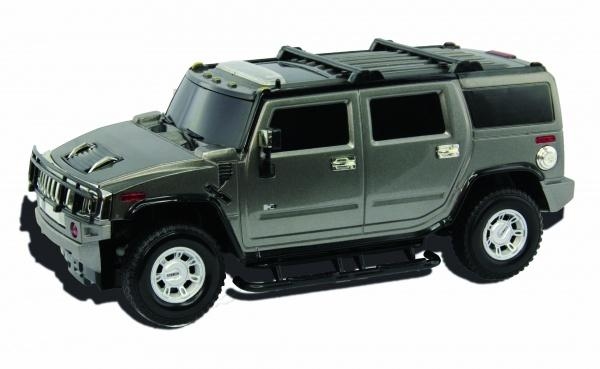 

Масштабированная модель автомобиля GearMaxx Hummer H2, серый (89521