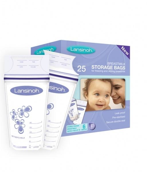 Пакети для зберігання і заморожування грудного молока Lansinoh, 25 шт. - Pampik - 3