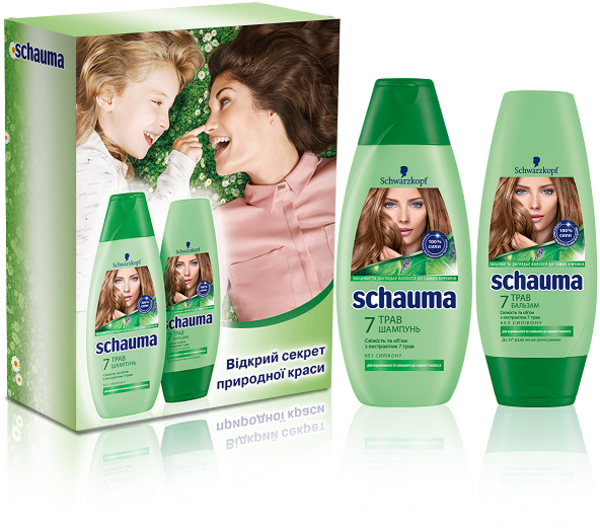 Подарунковий набір Shauma 7 трав - Pampik