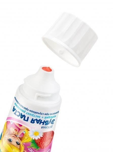 Дитяча зубна паста Маленька Фея Полунична мрія, 60 мл - Pampik - 3