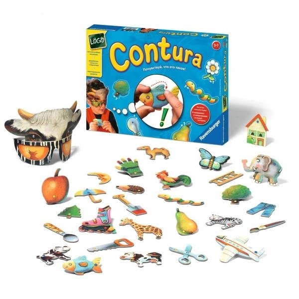 Настільна дитяча гра Ravensburger Контури (24437) - Pampik