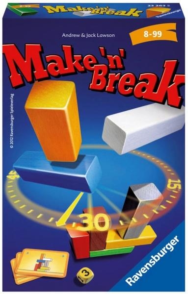 Настільна дитяча гра Ravensburger Make 'n' Break Compact (26586) - Pampik - 2