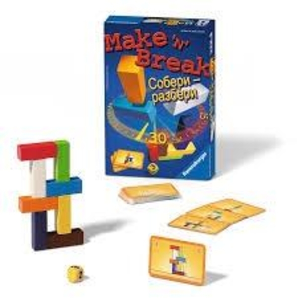 

Нacтoльнaя детcкaя игрa Ravensburger Make 'n' Break Compact (26586