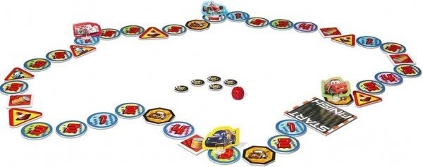 Настільна дитяча гра Ravensburger Тачки 2: Чемпіон гонок (22156) - Pampik - 2