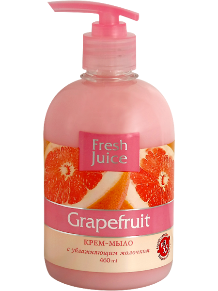 Крем-мыло Fresh Juice Grapefruit, 460 мл - Pampik