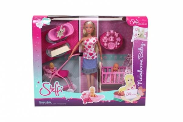 Кукольный набор Steffi Love Штеффи с малышом (5730861) - Pampik
