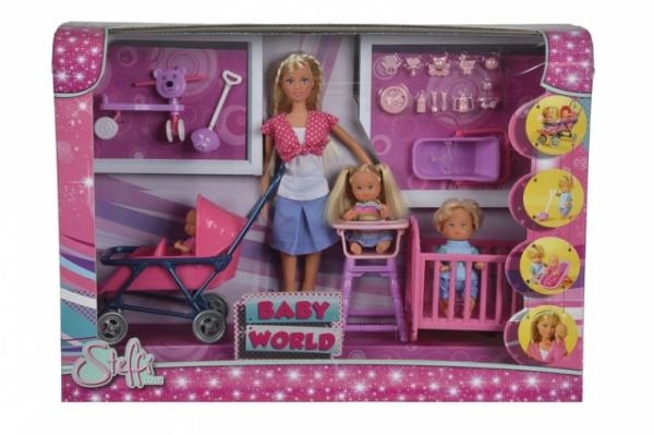 Кукольный набор Steffi Love Штеффи с детьми (5736350) - Pampik