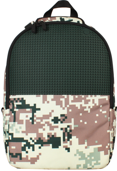 Рюкзак Upixel Camouflage, зелено-коричневий - Pampik - 3