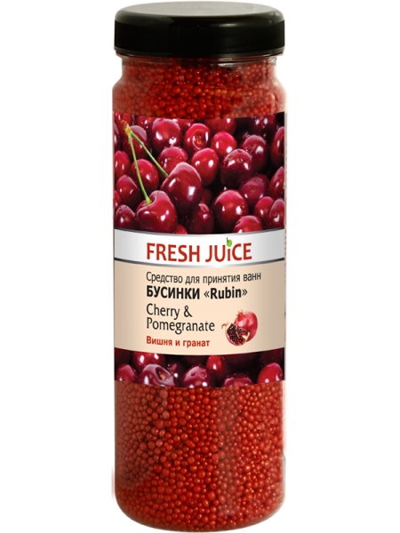 Засіб для ванн Fresh Juice Cherry & Pomegranate, 450 г - Pampik