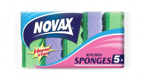 

Губки кухонные Novax, 5 шт