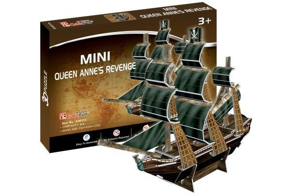 3D Пазл CubicFun Месть королевы Анны, 24 элемента (S3031h) - Pampik